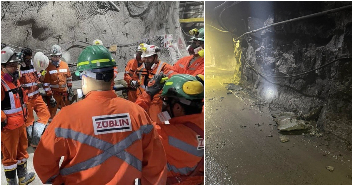 Un trabajador fallecido deja emergencia en mina División El Teniente de Codelco tras sismo
