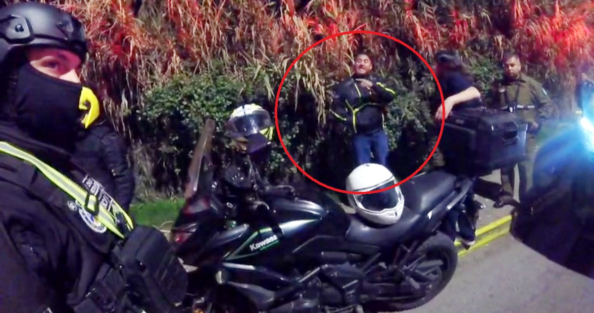 VIDEO | Carabinero de civil fiscalizado en La Florida acusa a inspector: “Me quitó las llaves”