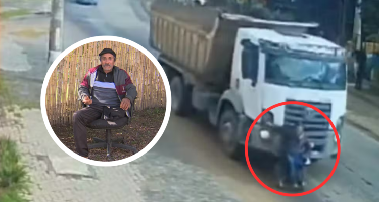VIDEO | Adulto mayor en silla de ruedas es arrastrado por un camión en Brasil