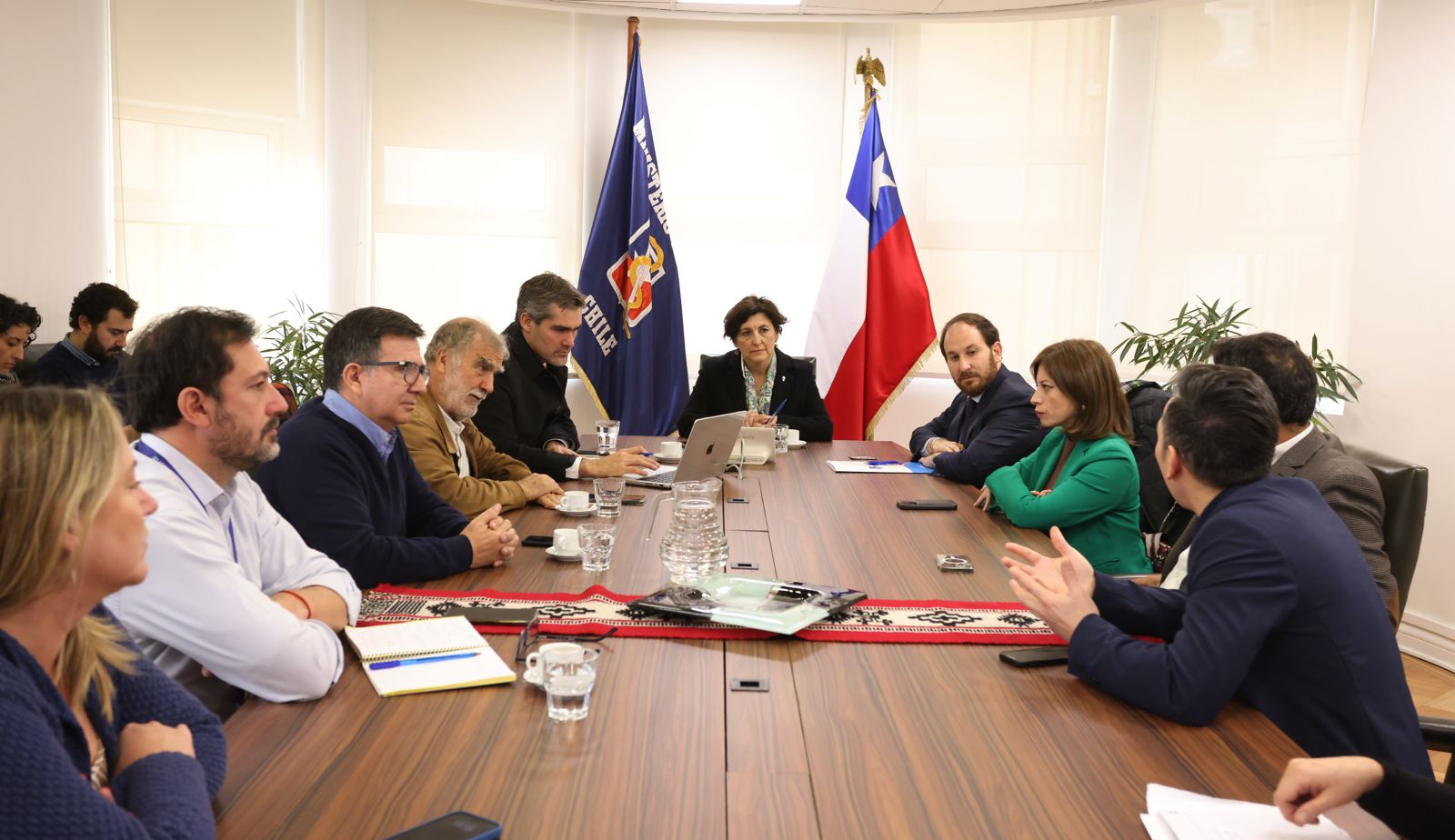 Ministra Aguilera y alcaldes de la zona norte.