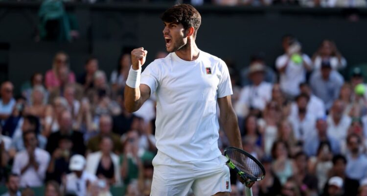 Carlos Alcaraz ya está en semifinales de Wimbledon.