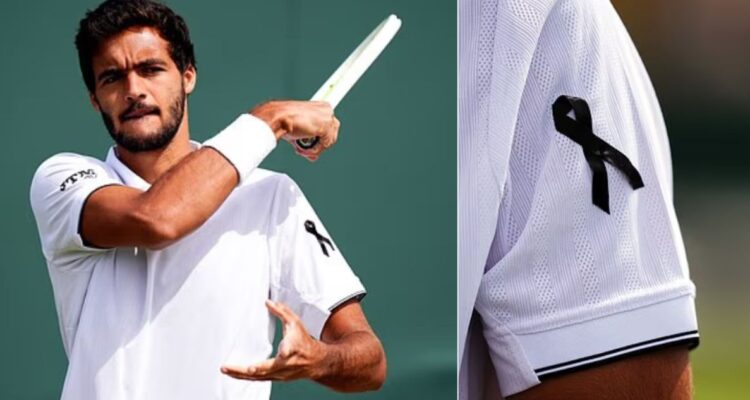 Diogo Jota fue homenajeado en Wimbledon por el tenista Francisco Cabral