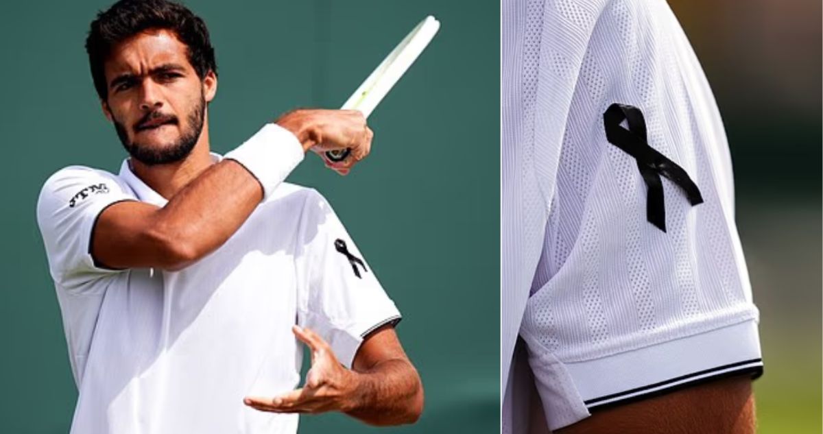 Diogo Jota fue homenajeado en Wimbledon por el tenista Francisco Cabral