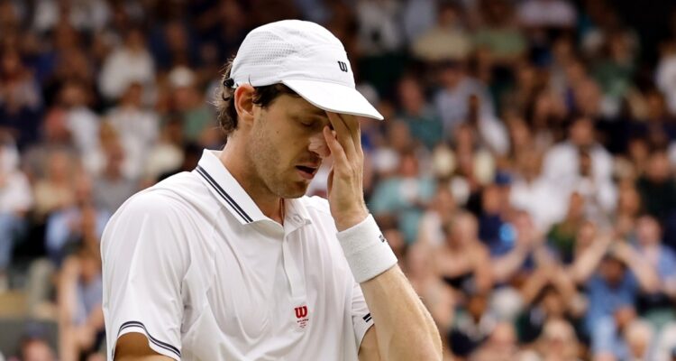 Nicolás Jarry fue eliminado en octavos de final de Wimbledon.