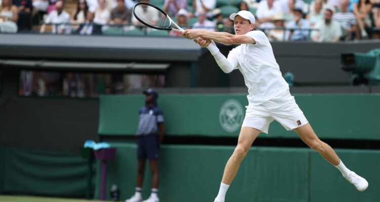 Jannik Sinner ya está en semifinales de Wimbledon.