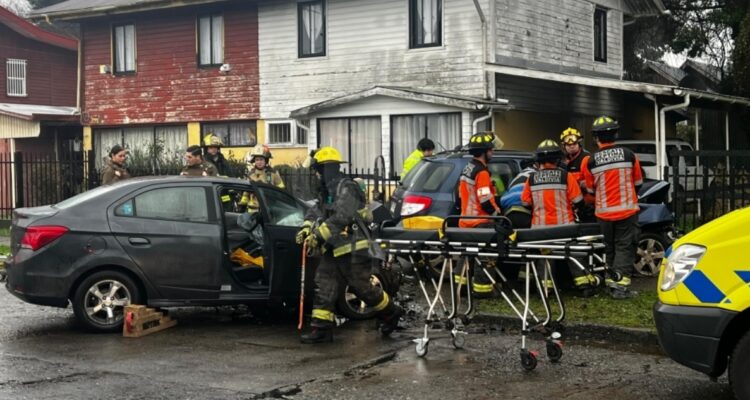 Conductor muere accidente de tránsito en Valdivia