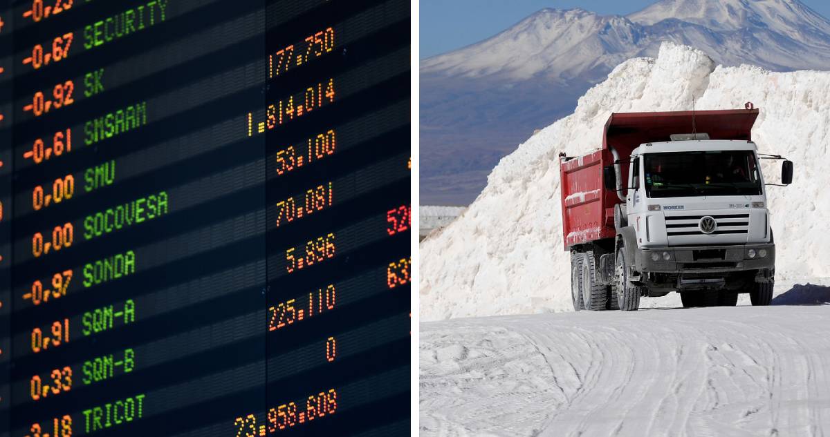 SQM sube en la bolsa tras anuncio de fabricante chino de baterías que remece mercado del litio