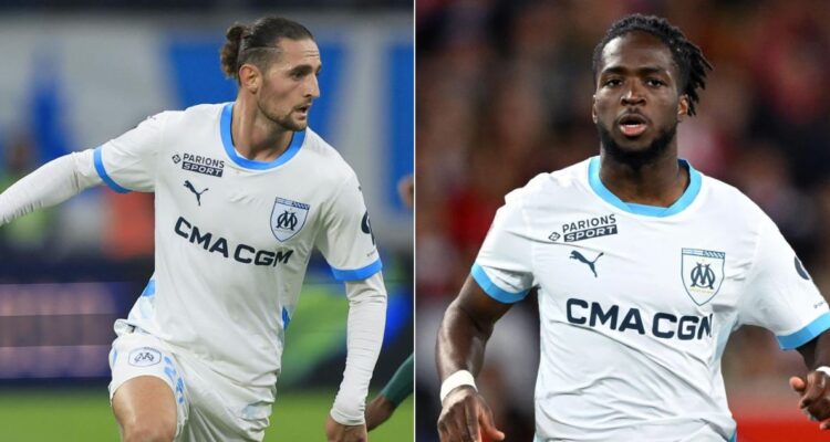 La pelea de Rabiot y Rowe que remeció al Marsella: ambos a la venta