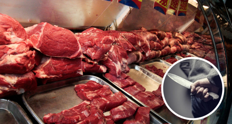 Adulta mayor defendió su carnicería en Porvenir