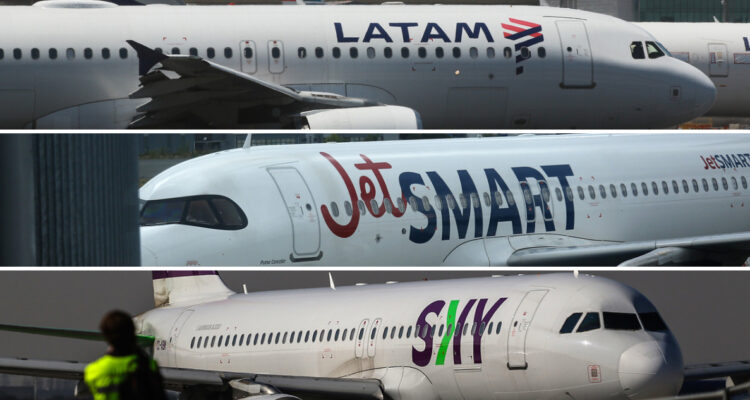 Detallan cuáles son las aerolíneas más puntuales en Chile y las que tienen más tasa de reclamos