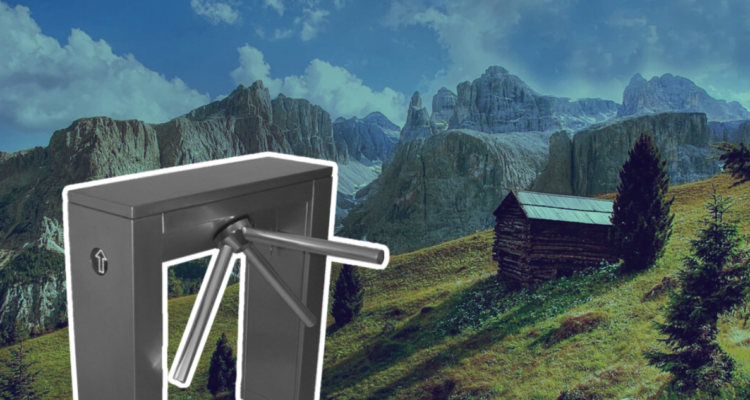 Agricultores instalan torniquetes en los Dolomitas para frenar avalancha de influencers y turistas