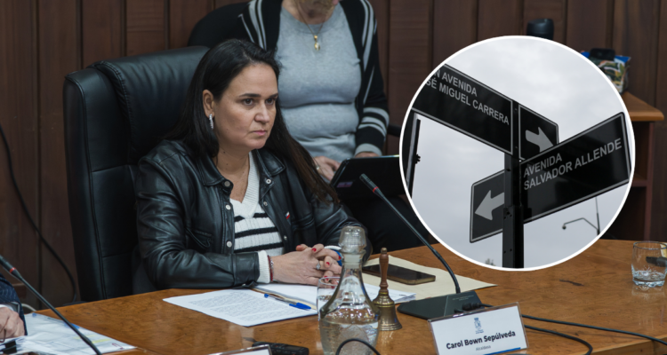 Con voto clave de alcaldesa Bown: aprueban cambio de nombre de avenida Salvador Allende en San Miguel