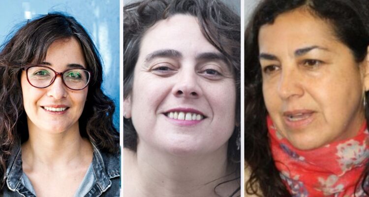 Alicia Scherson Pepa San Martín y Pamela Pequeño