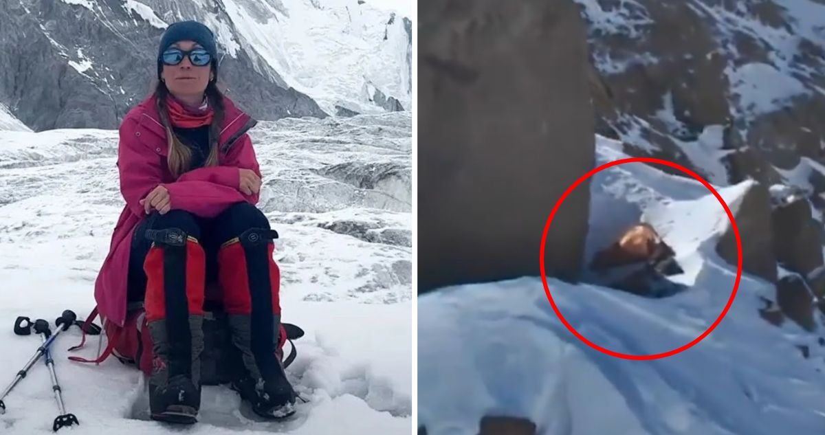 Natalia Nagovitsyna está atrapada a 7.000 metros, fracturada y con 30º grados bajo cero.