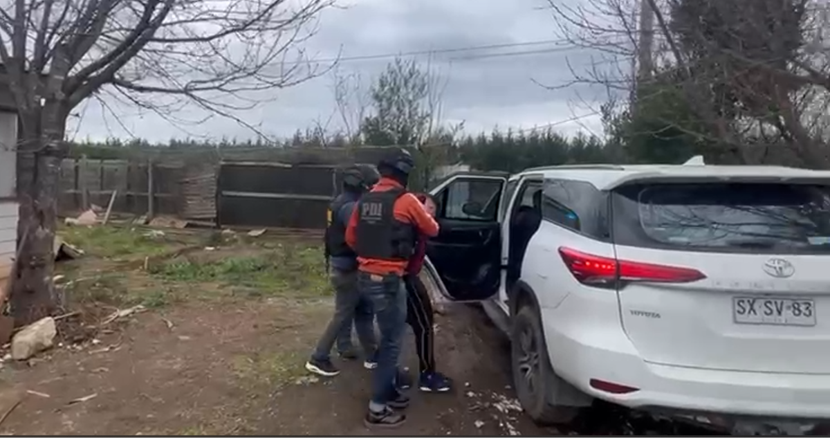 Amplían detención de “Crazy Nach”, acusado de homicidios en Lota y San Pedro de la Paz