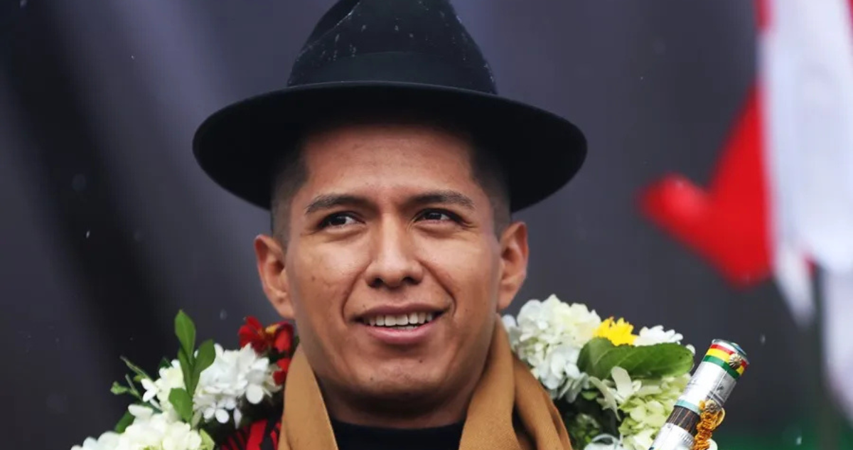 El candidato Andrónico Rodríguez