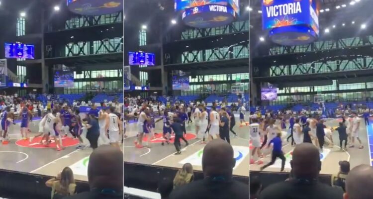 Se conocen sanciones por escandalosa pelea entre Argentina y República Dominicana en la Americup de básquetbol