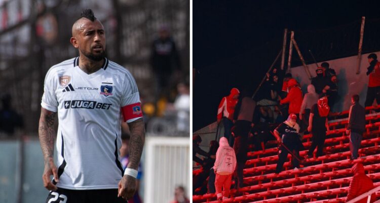 Arturo Vidal se pronunció por incidentes entre Independiente y La U.