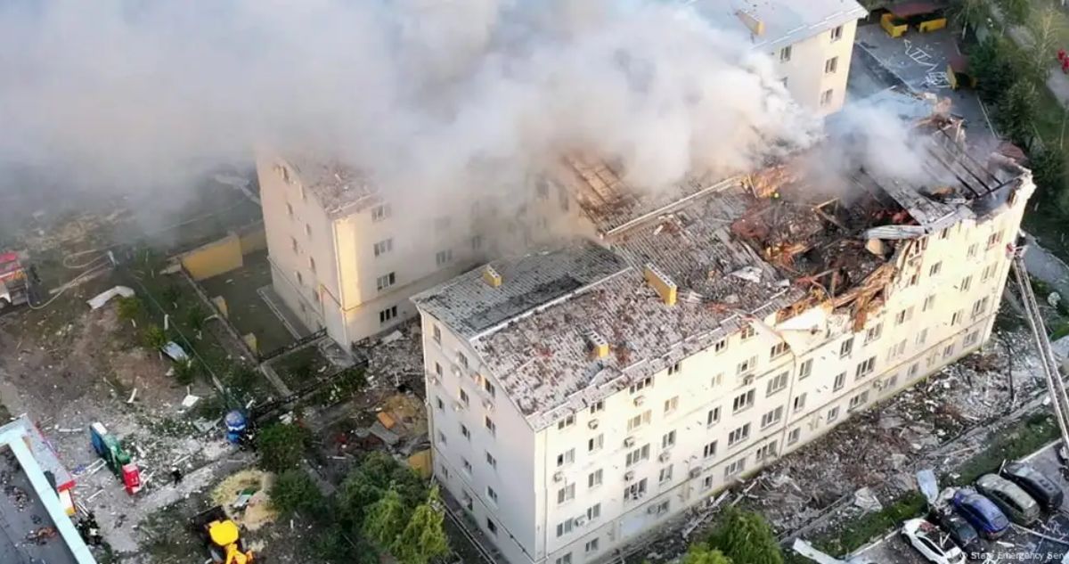 Previo a reunión entre Trump y Zelenski: ataque ruso con drones deja cinco muertos al este de Ucrania