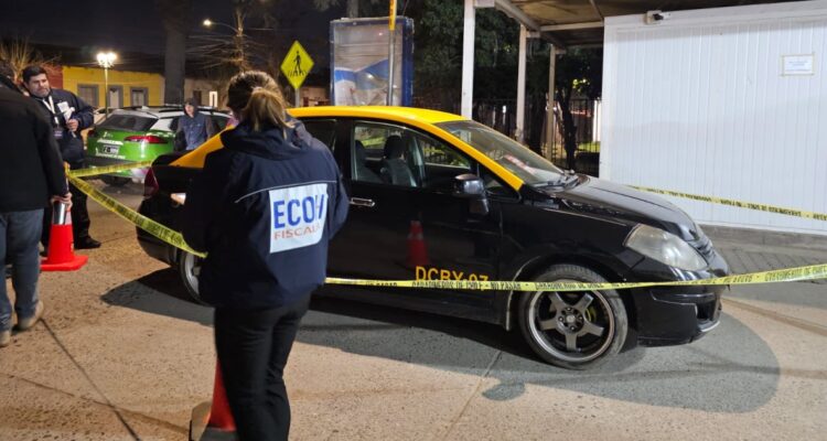 Adolescente de 15 años es asesinado a tiros cuando iba en un taxi en Melipilla