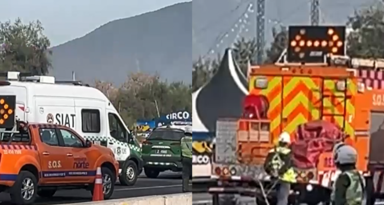 Atropellos en la RM dejan un peatón fallecido en Pudahuel y una mujer herida grave en El Bosque