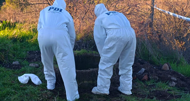 Autor confeso de homicidio arrojó a pozo cadáver de adulto mayor para ocultar crimen en Quillón