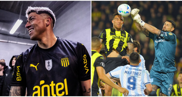 Brayan Cortés y Gabriel Arias en el Peñarol Racing de Copa Libertadores 2025