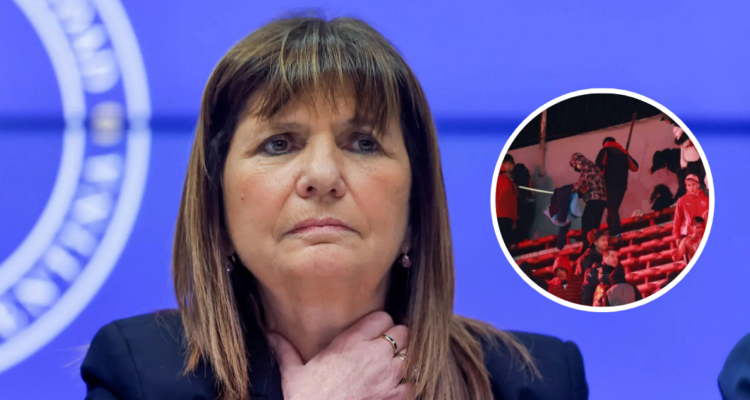 Bullrich por tragedia de la U e Independiente: “Nos sorprende que sólo haya detenidos de lado chileno”