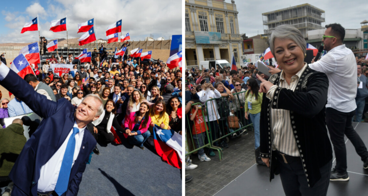 Cadem habría empate estadístico en primera vuelta y Kast se impondría en eventual balotaje.