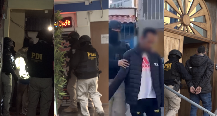 Gran operativo en Antofagasta: mujeres rescatadas, 22 detenidos y $542 millones en especies incautadas