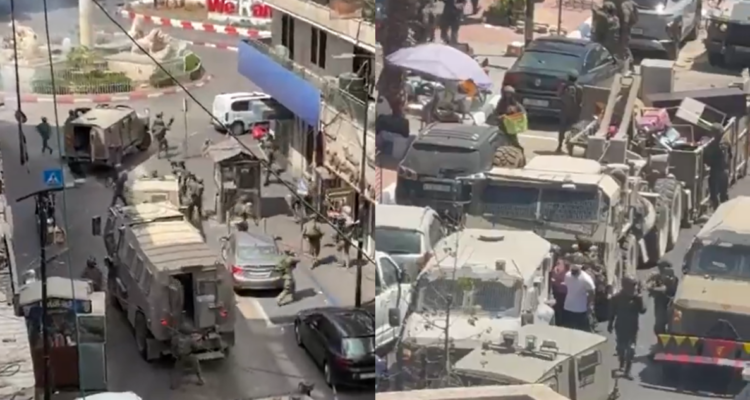 Israel lanza redada en Ramala, sede de la Autoridad Palestina en Cisjordania ocupada: hay 58 heridos