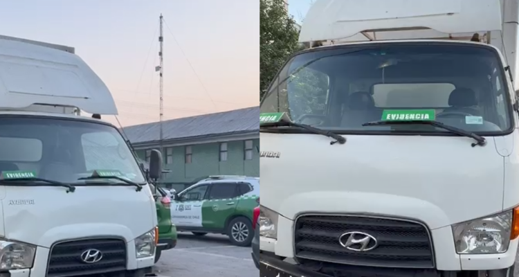 Carabinero frustra a tiros encerrona contra camión del retail en la capital