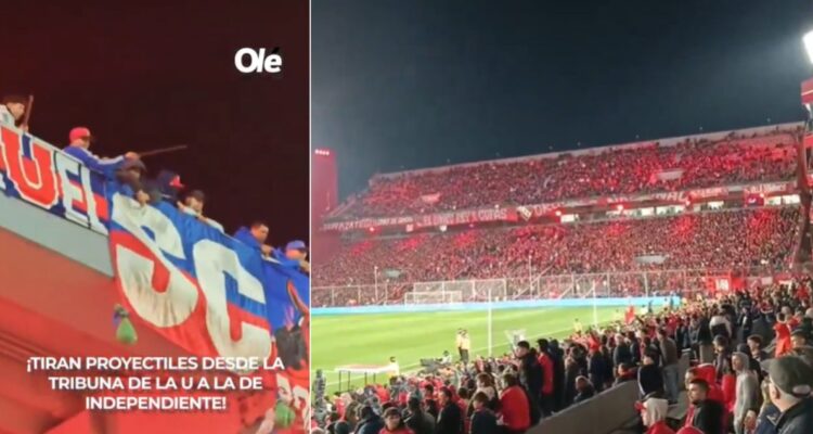 Hinchas de Independiente le pidieron “ir a buscar” a fanáticos de La U