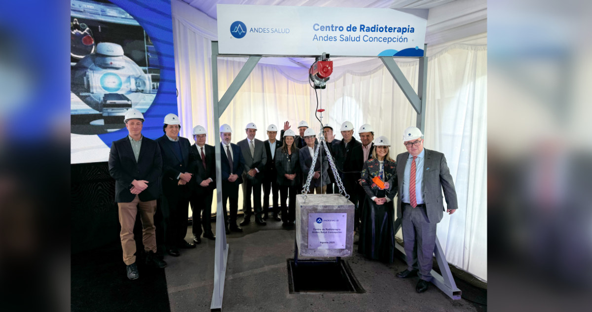 Inicia construcción del nuevo Centro de Radioterapia de Clínica Andes Salud en Concepción