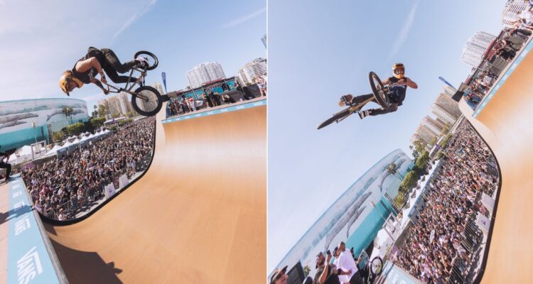 Coco Zurita y su regreso espectacular al BMX en EEUU ante 85 mil personas