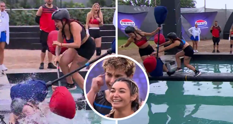 Capturas de caída de Valentina en ‘Mundos Opuestos’ provocada por Chilota