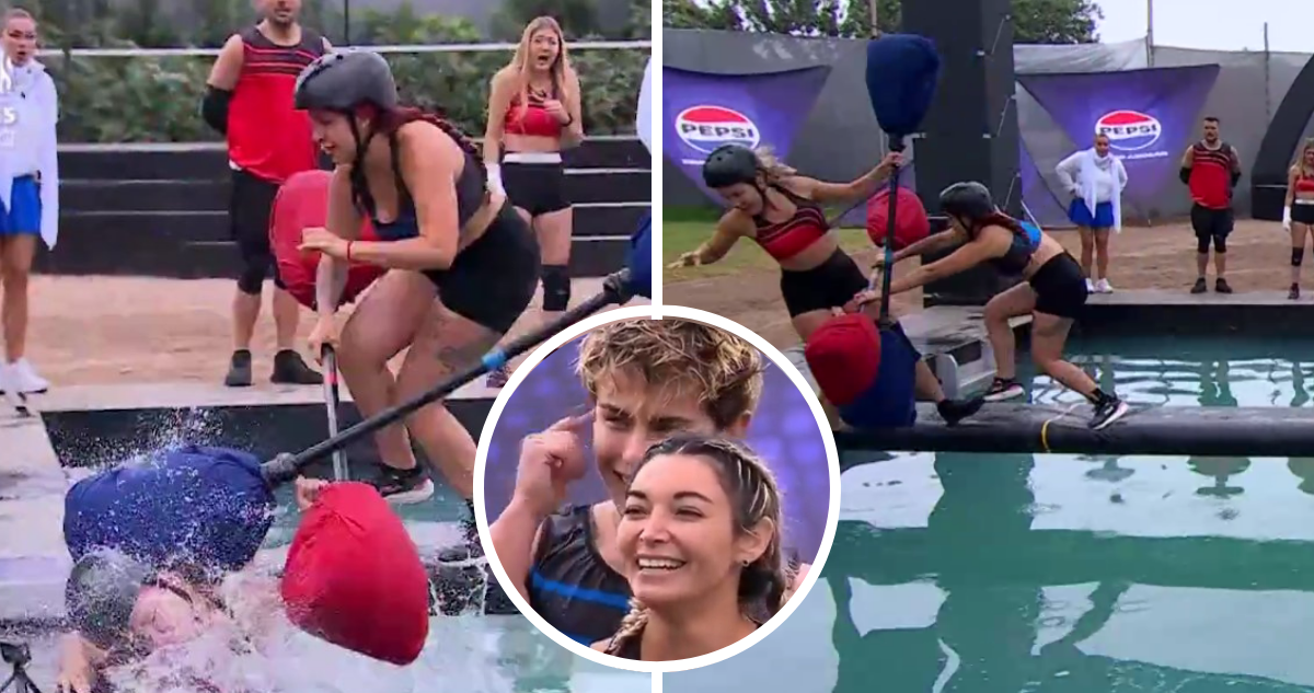 Capturas de caída de Valentina en ‘Mundos Opuestos’ provocada por Chilota