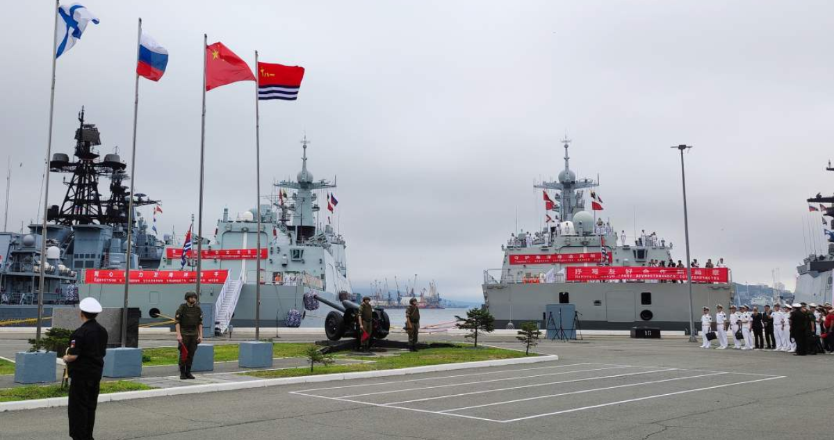 China y Rusia inician maniobras navales conjuntas en el mar de Japón