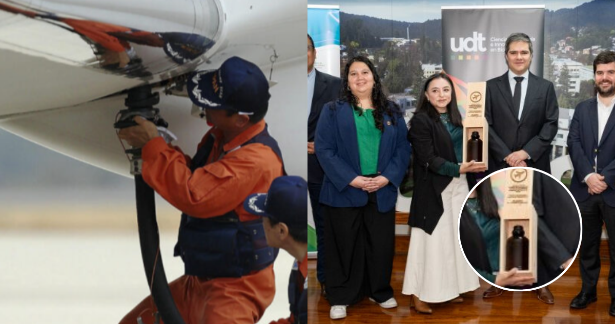 Combustible de avión a partir de plásticos residuales: el hito nacional de investigadores de la UdeC