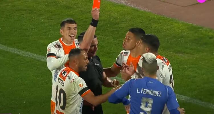 Cobresal La U expulsión polémica