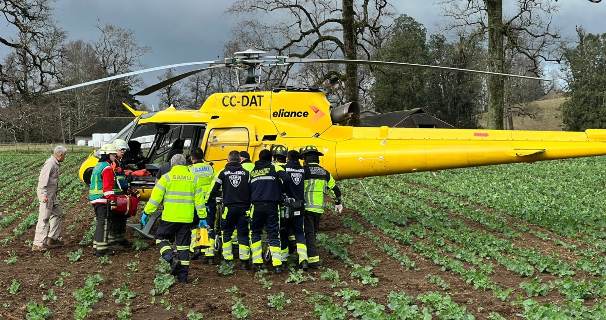 Colisión en Frutillar