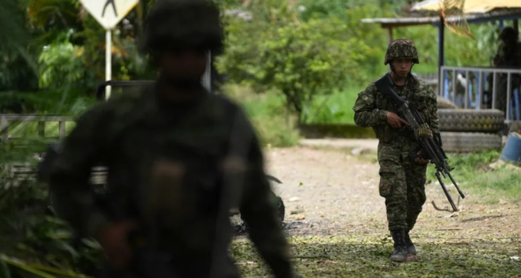 Militares de las Fuerzas Armadas de Colombia, en una fotografía de archivo*