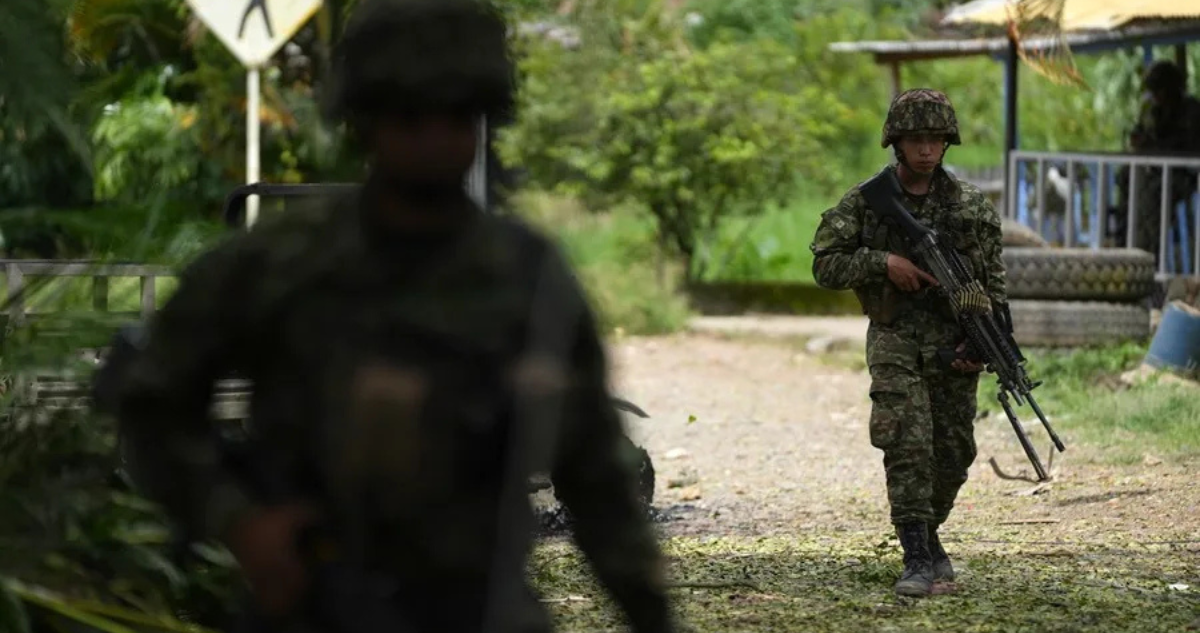 Militares de las Fuerzas Armadas de Colombia, en una fotografía de archivo*