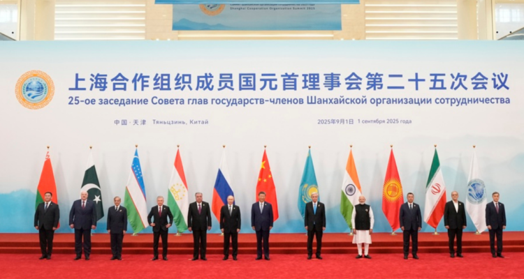 Comenzó la reunión de la Organización de Cooperación de Shanghái con Putin, Xi y Modi, entre otros