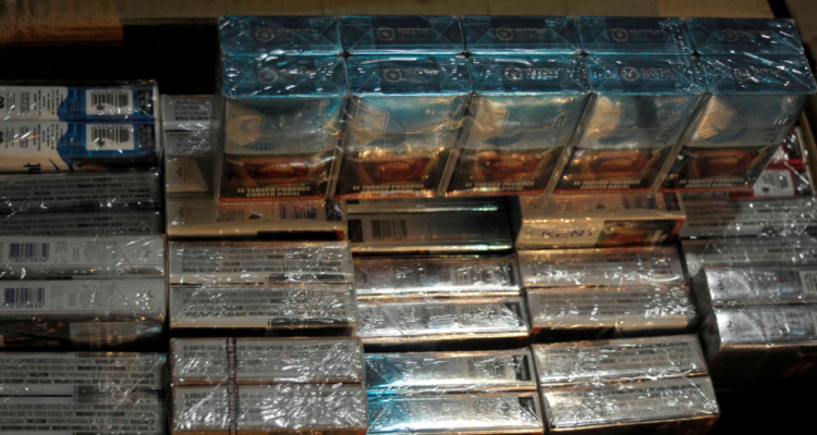 Cigarrillos de contrabando