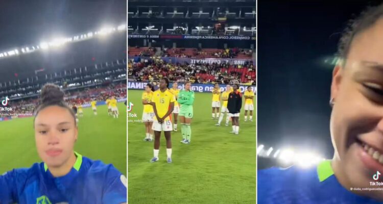 Dudinha, jugadora brasileña, y su cruel burla a colombianas tras ganarles final de la Copa América femenina