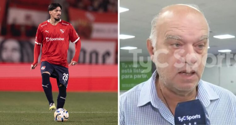 Kevin Lomónaco se declaró en contra de postura del presidente de Independiente.