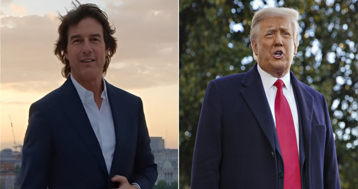 Trump Tom Cruise Kennedy Center