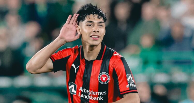 Darío Osorio podría arribar a la Premier League.
