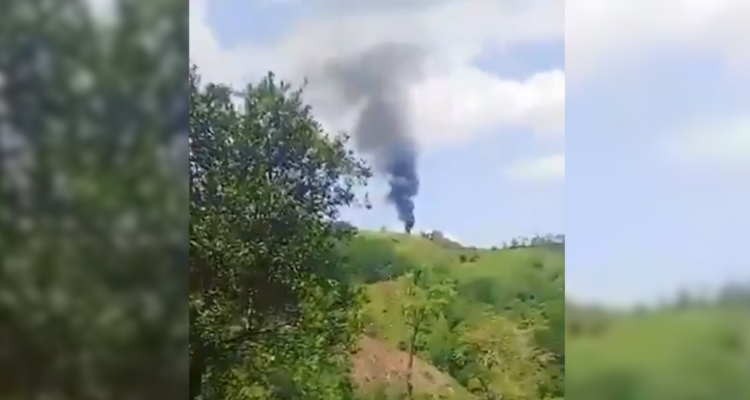 Derriban a helicóptero de la policía colombiana tras operación antidroga: Petro confirma un muerto